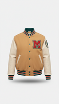 Vintage Varsity Jacket Wool Blend