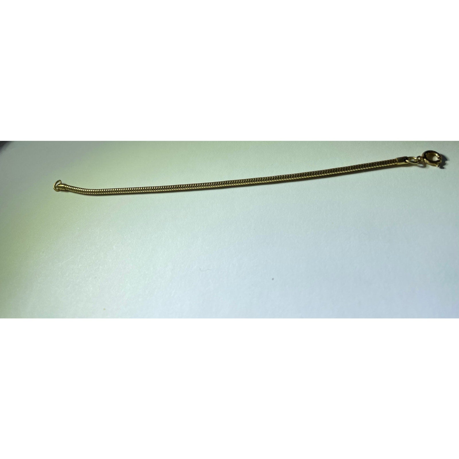 Gold Toned Snake Bracelet